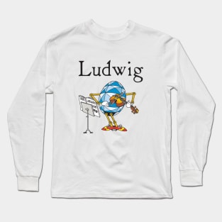 Ludwig Cartoon Long Sleeve T-Shirt